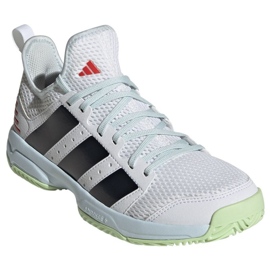 Zapatillas de balonmano Adidas Stabil Jr ID1137 blanco 4