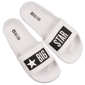 Chanclas piscina hombre blancas Big Star DD174700 blanco 5