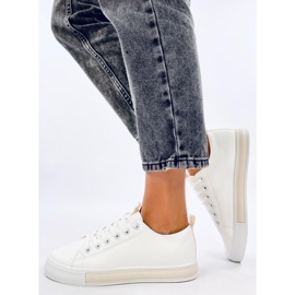 Deportivas mujer Monae Beige blanco 2 Deportivas mujer Monae Beige blanco 2