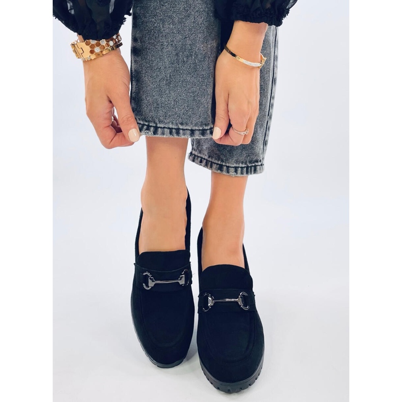 Mocasines tacón Desira Negro 1 Mocasines tacón Desira Negro 1