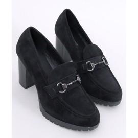 Mocasines tacón Desira Negro 5