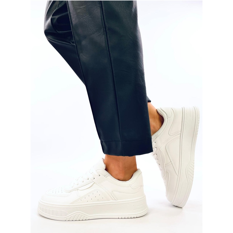 Moriau Zapatillas de mujer blancas blanco 2