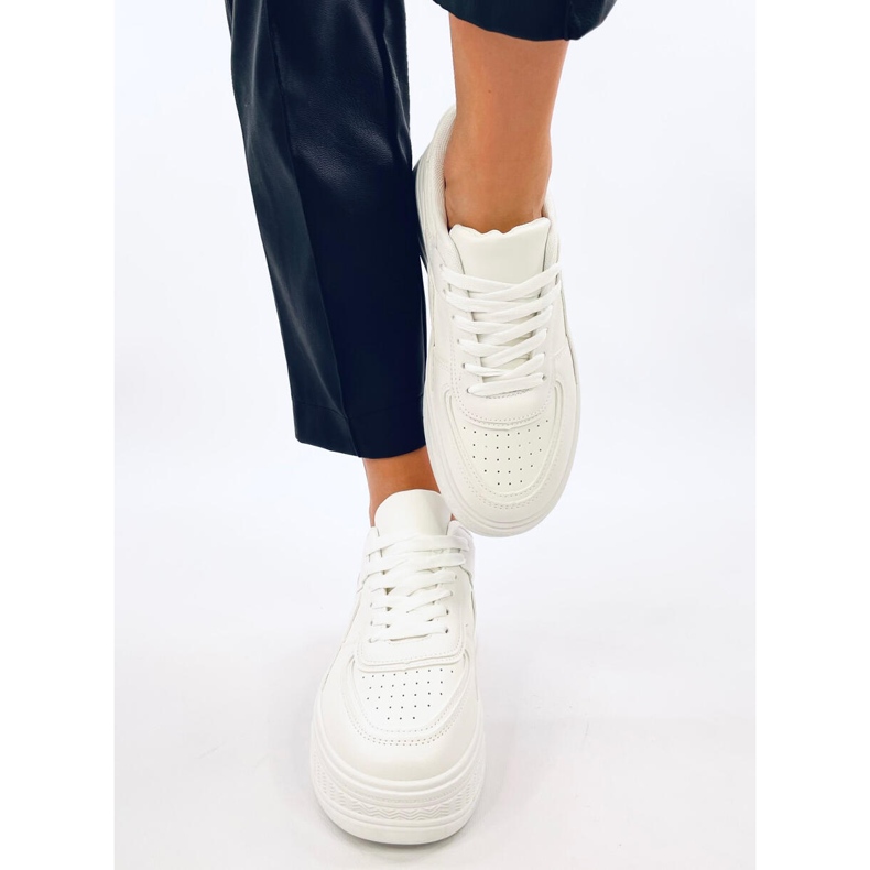 Moriau Zapatillas de mujer blancas blanco 1