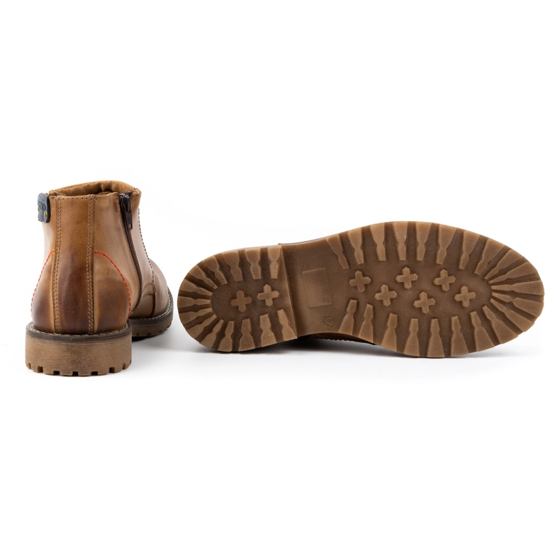 Olivier Botas aislantes para hombre 815 rojo marrón 4