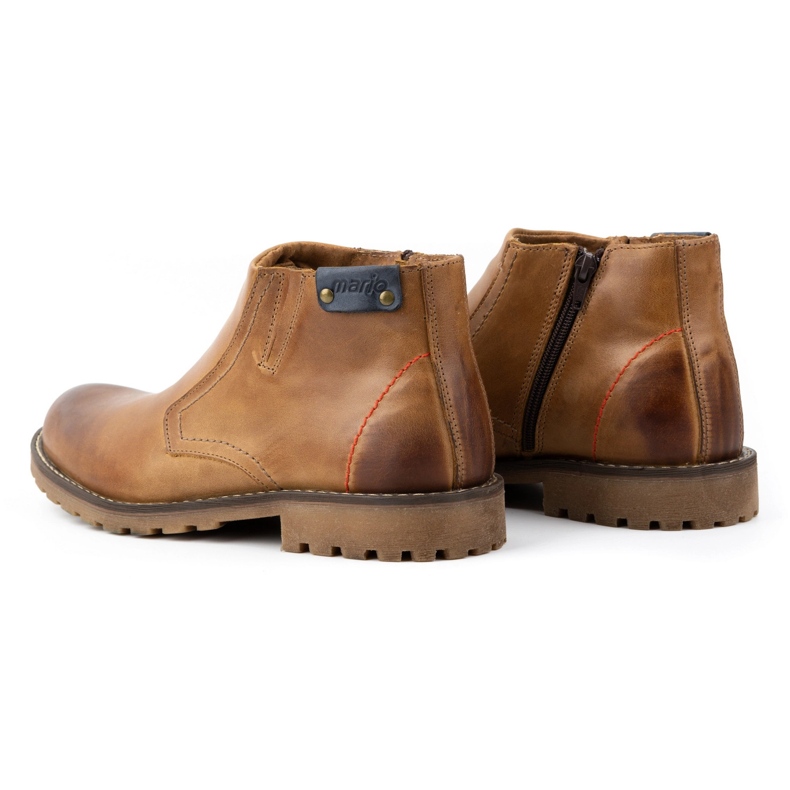 Olivier Botas aislantes para hombre 815 rojo marrón 5