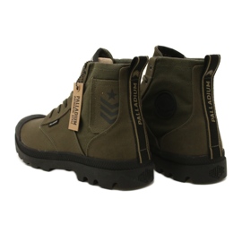 Zapatos Palladium Pampa Hi Army M 78583-309-M verde 3