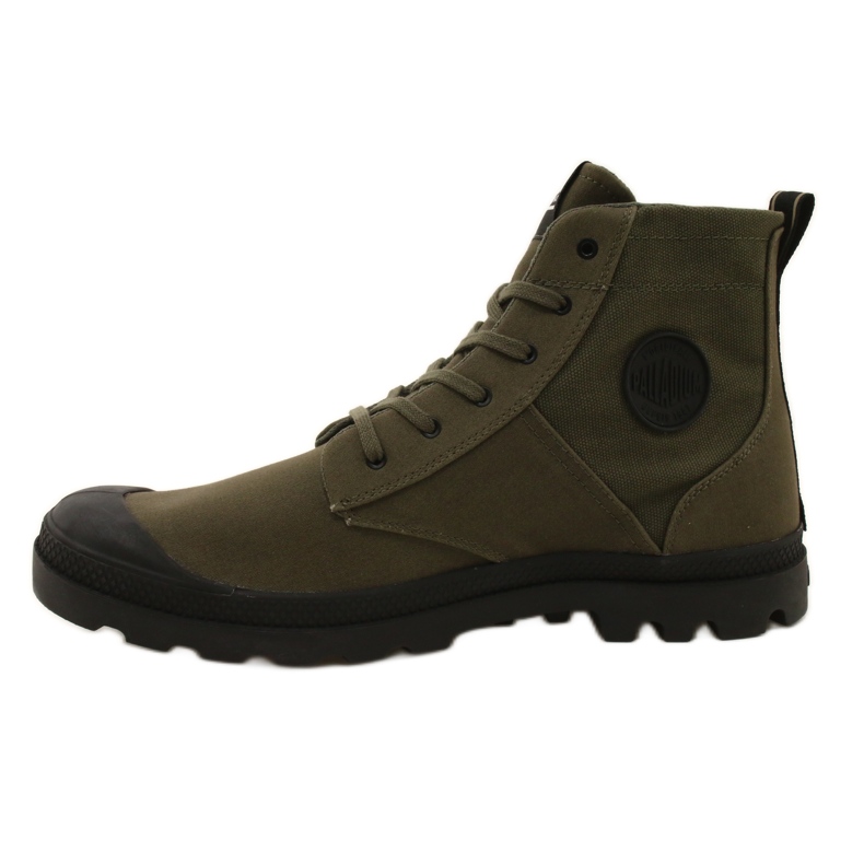 Zapatos Palladium Pampa Hi Army M 78583-309-M verde 1