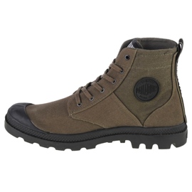 Zapatos Palladium Pampa Hi Army M 78583-309-M verde 8