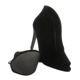 Bota salón terciopelo 8751 Negro 6