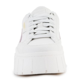 Zapatillas Puma Mayze Stack Premium Whisper W 384421-01 blanco 1