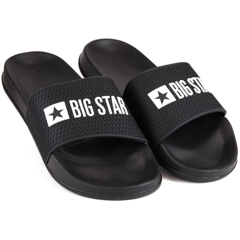 Chanclas deportivas de hombre negras Big Star JJ174505 negro 1