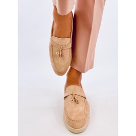 Mocasines Robins ante suave beige 1