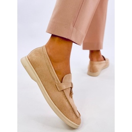 Mocasines Robins ante suave beige 3