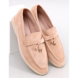 Mocasines Robins ante suave beige 5