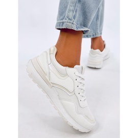 Zapatillas de mujer Navar Blanco iridiscente 3