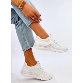 Zapatillas de mujer Navar Blanco iridiscente 4