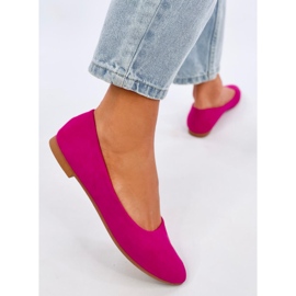 Bailarinas Keys Plantilla Piel Fucsia rosado 3