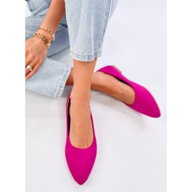 Bailarinas Keys Plantilla Piel Fucsia rosado 5