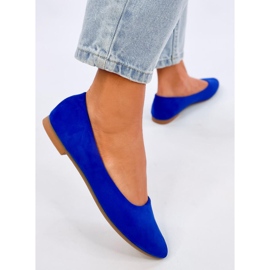 Bailarinas Keys Sky Blue plantilla piel azul 2