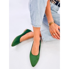 Bailarinas Keys plantilla piel verde 5