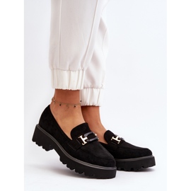 Mocasines De Mujer Con Adorno Negro Omavia 3