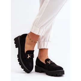 Mocasines De Mujer Con Adorno Negro Omavia 4