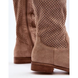 S.barski HY66-139 Botas Caladas Beige Mujer 1