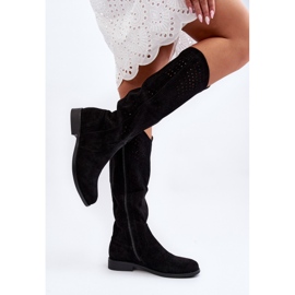 S.barski HY66-150 Botas Caladas con Tacón Plano, Negro 1 S.barski HY66-150 Botas Caladas con Tacón Plano, Negro 1