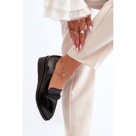 Vinceza Zapatos Mujer Charol Mocasines Negro Polike 6