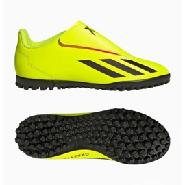 Zapatillas Adidas X Crazyfast Club Vel Tf Jr IF0713 amarillo 1 Zapatillas Adidas X Crazyfast Club Vel Tf Jr IF0713 amarillo 1