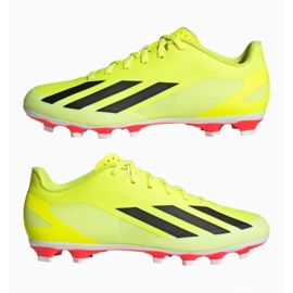 Zapatillas Adidas X Crazyfast Club FxG IG0618 amarillo 1