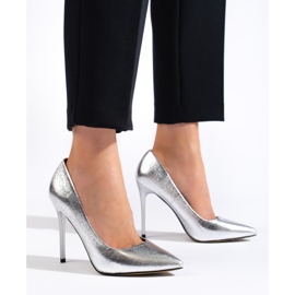 Goodin Tacones de moda plata 1 Goodin Tacones de moda plata 1
