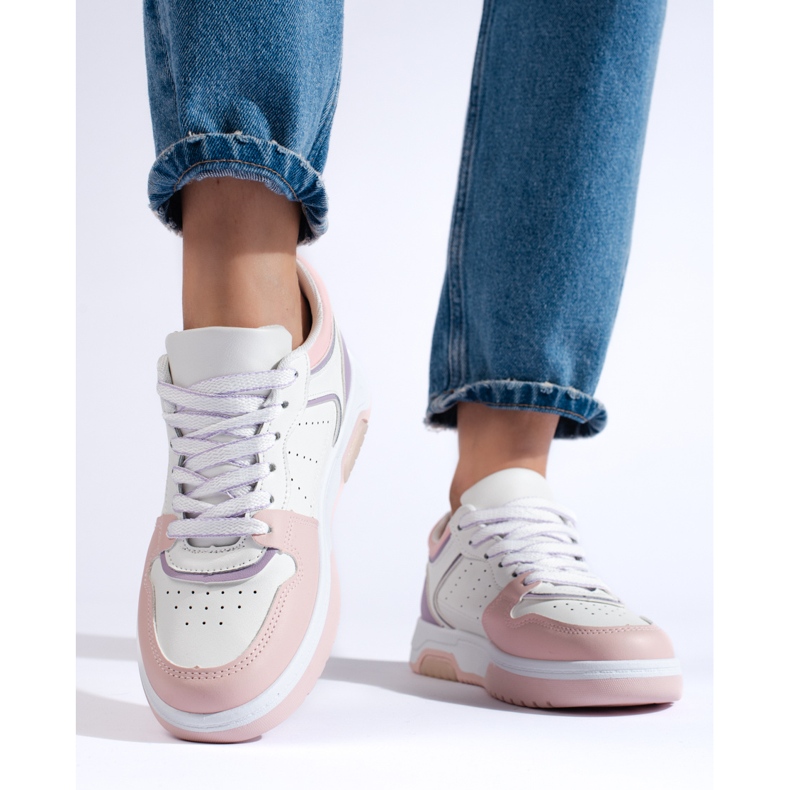 Deportivas mujer Shelovet colores pastel multicolor 2