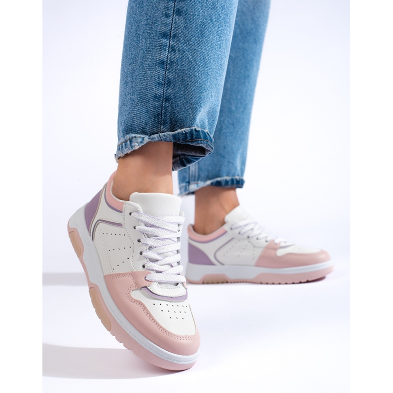 Deportivas mujer Shelovet colores pastel multicolor 1