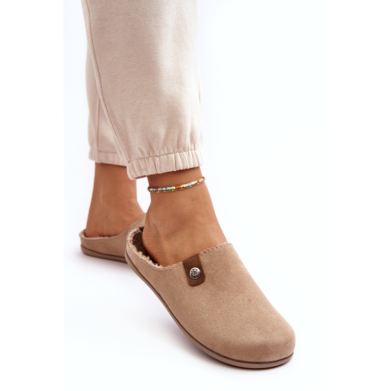 Zapatillas de Estar por casa Mujer Inblu GF000011 Beige 3