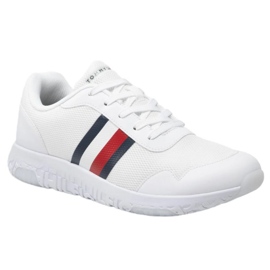 Tommy Hilfiger Lightweight Knit Runner M Zapatillas FM0FM04158 blanco 1