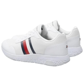 Tommy Hilfiger Lightweight Knit Runner M Zapatillas FM0FM04158 blanco 3