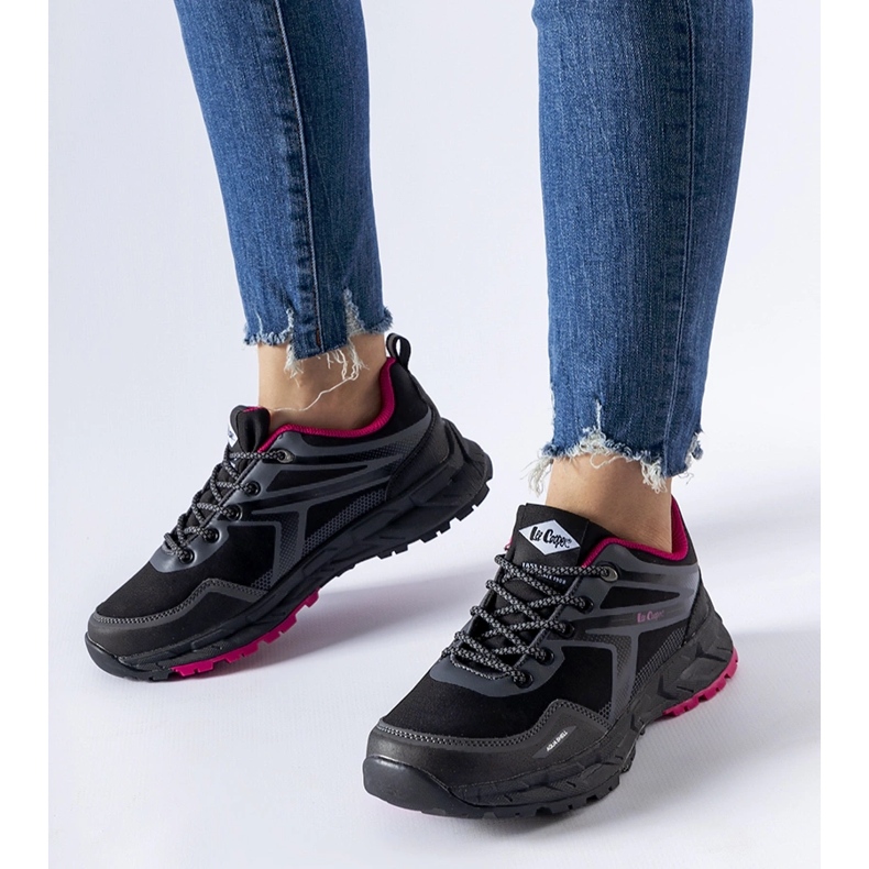 Zapatillas Lee Cooper LCJ-22-01-1370L negras negro 1