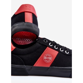 Zapatillas Hombre de Tela Big Star JJ174255 Negro 2
