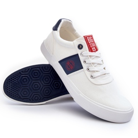 Zapatillas Hombre de Tela Big Star JJ174253 Blanco 7
