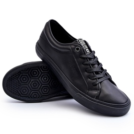 Zapatillas Hombre Piel Ecológica Negras Big Star JJ174234 negro 8
