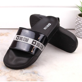 Chanclas de mujer charol negro Big Star GG274A007 2