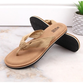 Chanclas mujer beige Big Star LL274623 2