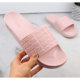 Chanclas playa piscina mujer rosa Big Star LL274A151 rosado 1