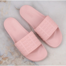 Chanclas playa piscina mujer rosa Big Star LL274A151 rosado 3