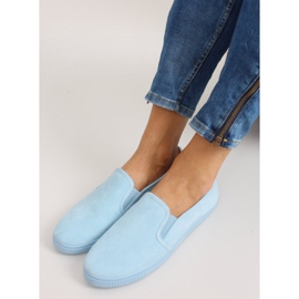 Zapatillas slip-on blandas JX40P L. Azul 3