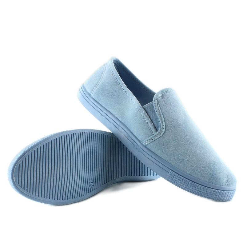 Zapatillas slip-on blandas JX40P L. Azul 2 Zapatillas slip-on blandas JX40P L. Azul 2