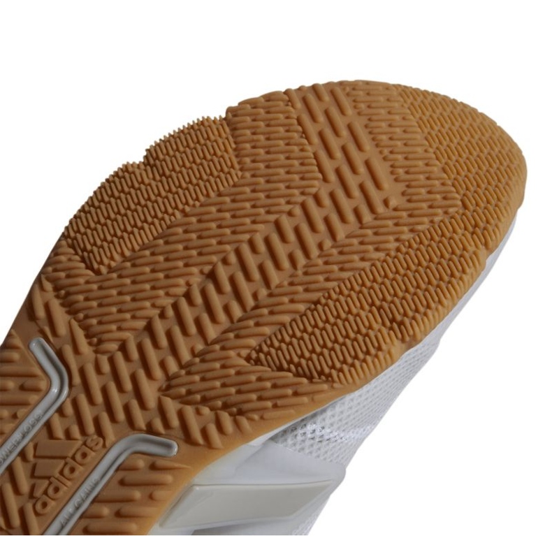 Entrenadores de gotas adidas femeninas gx7959 zapatos deportivos blancos 4