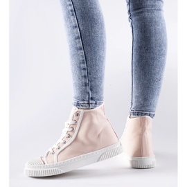 Zapatillas altas rosas de Pozzuolo rosado 2