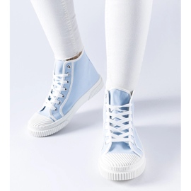 Zapatillas altas azules de Pozzuolo 2